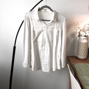 Winter warm long blouse